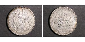 1 Peso Mexique (1867 - ) Argent 