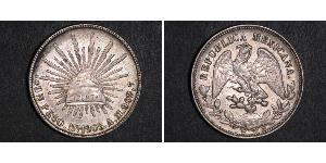 1 Peso Mexique (1867 - ) Argent 