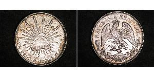 1 Peso Mexique (1867 - ) Argent 