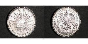 1 Peso Mexique (1867 - ) Argent 