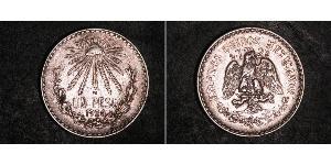 1 Peso Mexique (1867 - ) Argent 
