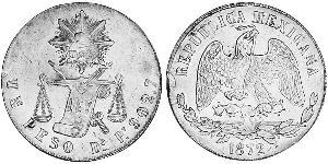 1 Peso Mexique (1867 - ) Argent 