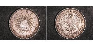 1 Peso Mexique (1867 - ) Argent 