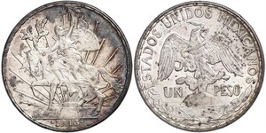 1 Peso Mexique (1867 - ) Argent 