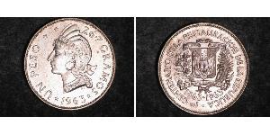 1 Peso République dominicaine Argent 