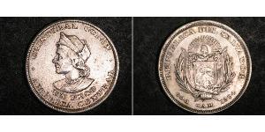 1 Peso Salvador Argent Christophe Colomb (1451 - 1506)