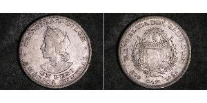 1 Peso Salvador Argent Christophe Colomb (1451 - 1506)