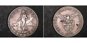1 Peso Filippine Argento 