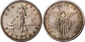 1 Peso Filippine Argento 