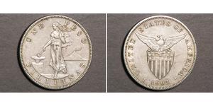 1 Peso Filippine Argento 