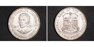 1 Peso Filippine Argento 