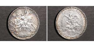 1 Peso Messico (1867 - ) Argento 