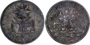 1 Peso Messico (1867 - ) Argento 