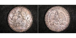 1 Peso Messico (1867 - ) Argento 