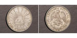 1 Peso Messico (1867 - ) Argento 