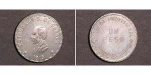 1 Peso Messico (1867 - ) Argento 