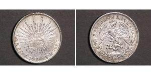 1 Peso Messico (1867 - ) Argento 