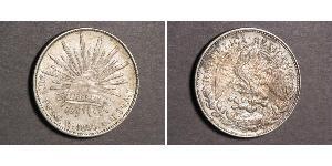 1 Peso Messico (1867 - ) Argento 
