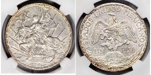 1 Peso Messico (1867 - ) Argento 