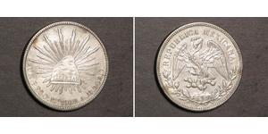 1 Peso Messico (1867 - ) Argento 