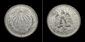 1 Peso Messico (1867 - ) Argento 