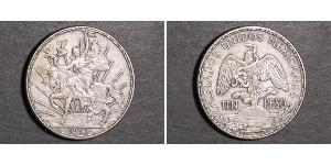 1 Peso Messico (1867 - ) Argento 