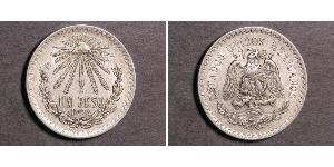 1 Peso Messico (1867 - ) Argento 