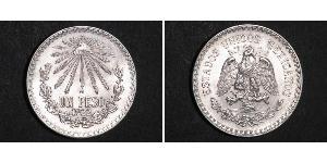1 Peso Messico (1867 - ) Argento 