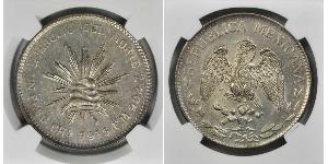 1 Peso Messico (1867 - ) Argento 