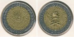 1 Peso Argentinien (1861 - ) Bilame 
