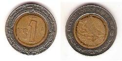 1 Peso Mexiko (1867 - ) Bimetall 