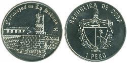 1 Peso Cuba (1898 - ) Copper/Nickel 