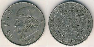 1 Peso Mexique (1867 - ) Cuivre/Nickel 