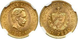 1 Peso Kuba Gold 