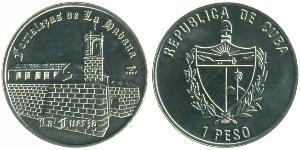1 Peso Cuba (1898 - ) Kupfer/Nickel 