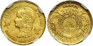 1 Peso Honduras (1821 - ) Or 
