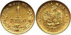 1 Peso Messico (1867 - ) Oro 