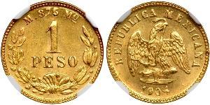 1 Peso Messico (1867 - ) Oro 