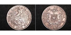 1 Peso Chile Plata 