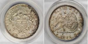1 Peso Chile Plata 