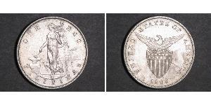 1 Peso Filipinas Plata 