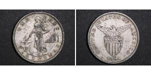 1 Peso Filipinas Plata 