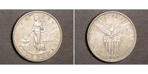 1 Peso Filipinas Plata 