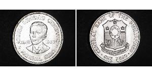 1 Peso Filipinas Plata 