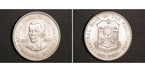 1 Peso Filipinas Plata 