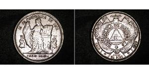1 Peso Honduras (1821 - ) Plata 