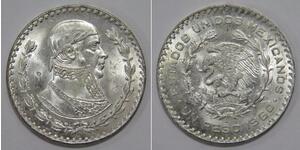 1 Peso México Plata 