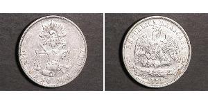 1 Peso México (1867 - ) Plata 