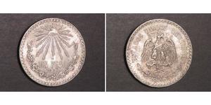 1 Peso México (1867 - ) Plata 
