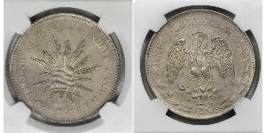 1 Peso México (1867 - ) Plata 